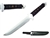 65Mn Spring Steel Full tang Tactical Tanto Sword Fixed Blade Functional Dagger