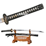 Handmade Samurai Katana Sharp Sword 1045 Carbon Steel with Pheonix Engraved Scab