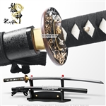 Ryujin 40" Handmade Samurai Katana Sword 5160 Spring Steel Blade Sharp