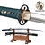 Munetoshi Viper Unokubi Zukuri Katana 1075 Spring Steel Samurai Sword Sharp GN