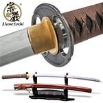 Munetoshi Light Cutter Handmade Samurai Katana Sword DH T10 Clay Tempered Blade