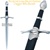 Medieval 'Long Sword' Fantasy Dagger with Sheath