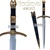 Historical Medieval Knight Great Sword Fantasy Dagger