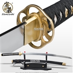 3rd Gen Munetoshi Competition Samgakdo Korean Sword Katana 1065 Heat Treat Spring Steel