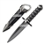 11.5" Dark Assassin Medieval Dagger Short Sword Blade with Sheath LARP Cosplay