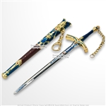 8" Anime Dagger Lily Caliburn Saber Mini Excalibur Sword Letter Opener Knife