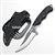 9" Fixed Blade Tactical Clip Point Hunting Knife with Paddle ABSHolster Sheath