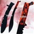 Full Tang Fixed Blade Jungle Machete Fantasy Zombie Hunting Sword w Nylon Sheath