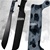 Full Tang Fixed Blade Jungle Machete Fantasy Zombie Hunting Sword Sax Style BK