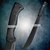 Fixed Blade Knife Sword Bolo Shape Survival Jungle Machete w/ Anti Slip Handle
