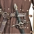 Medieval Style Handmade Sword Frog Dagger Holder Genuine Leather LARP Costume
