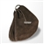 Double Compartment Metal Ring Genuine Suede Leather Coin Bag LARP Cosplay