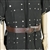 Dark Age Medieval Belt with Hand Forged Iron Belt Buckle Renaissance Costume