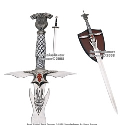 Double Dragon Blade Master Fantasy Sword /w Dagger