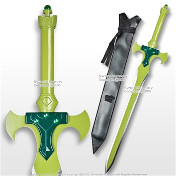 Anime Sword Art Online Alfheim Legendary Holy Sword Excalibur Video Game Cosplay