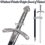 Medieval Paladin Crusader Knight Sword of Roland With Scabbard