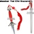 Red Master Chinese Tai Chi Practice Sword Well Balanced