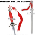 Red Master Chinese Tai Chi Practice Sword Well Balanced