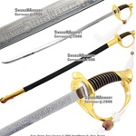 Gold USMC Marine Corps Dress Uniform Officer NCO Sword