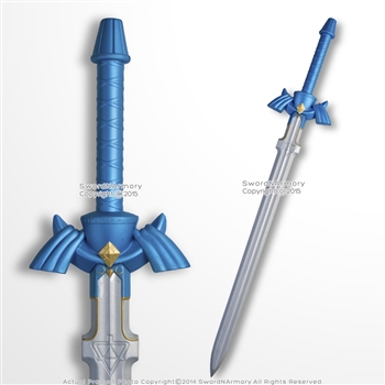 41" Zelda Link Twilight Princess Master Anime Electric Blue Foam Sword Cosplay Costume LARP