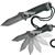 Assisted Opening Tactical Rescue Knife Black G10 Handle 8Cr14Mov Steel Blade