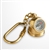 Handmade Brass Miniature Marine Helmet Compass Keychain Keychain Nautical Gift