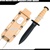 Fixed Blade Marine Combat Knife Miniature Letter Opener with Chain & Sheath DZ