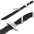 Full Tang Fixed Blade Serrated Machete Ninja Sword