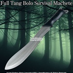Full Tang Bolo Survival Machete Knife W Shoulder Sheath