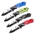 Spring Assisted Survival Folding Knife w/ Flashlight Belt Cutter Glass Breaker