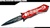Red Reaper Assisted Opening Knife Pocket Folder Skull Handle with Glass Breaker