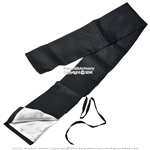 Basic Black Cotton Samurai Katana Sword Bag with Gossamer Inside