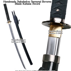 Handmade Musashi Sakabatou Katana