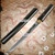Asuka Handmade Tanto Sword Shirasaya Folded Steel Blade with Dragon Engraved