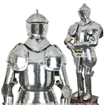 Stainless Steel Duke of Burgundy Full Suit of Armor Medieval Knight Wearable