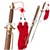 31.5" Blade Functional Tai Chi Sword Martial Arts Practice Hardwood Handle Scab