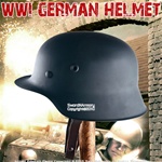 WWI German Helmet M18 18 Gauge Steel W/ Leather Liner