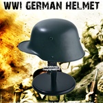 WWI German Helmet M16 18 Gauge Steel W/ Leather Liner