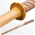 Set of 2 Natural Wooden Wakizashi Size Bokken Samurai Practice Short Swords