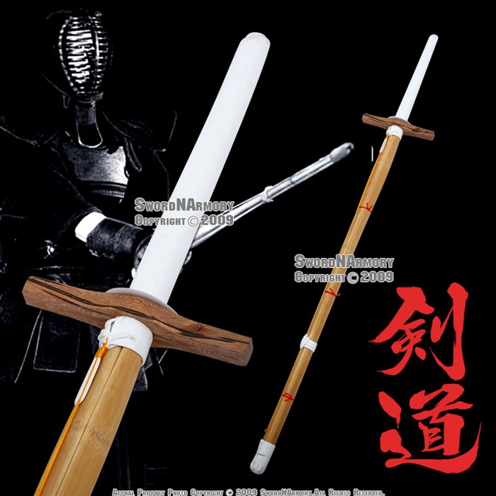 Set of 2 47 Kendo Shinai Bamboo Practice Sword Katana 