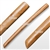 22" Lightweight Compressed Bamboo Bokken Bokuto Kendo Practice Sword Kodachi