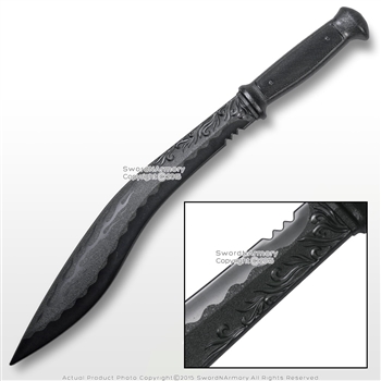24" Gurkha Kukri Polypropylene Training Dagger Combat Fighting Sword Machete