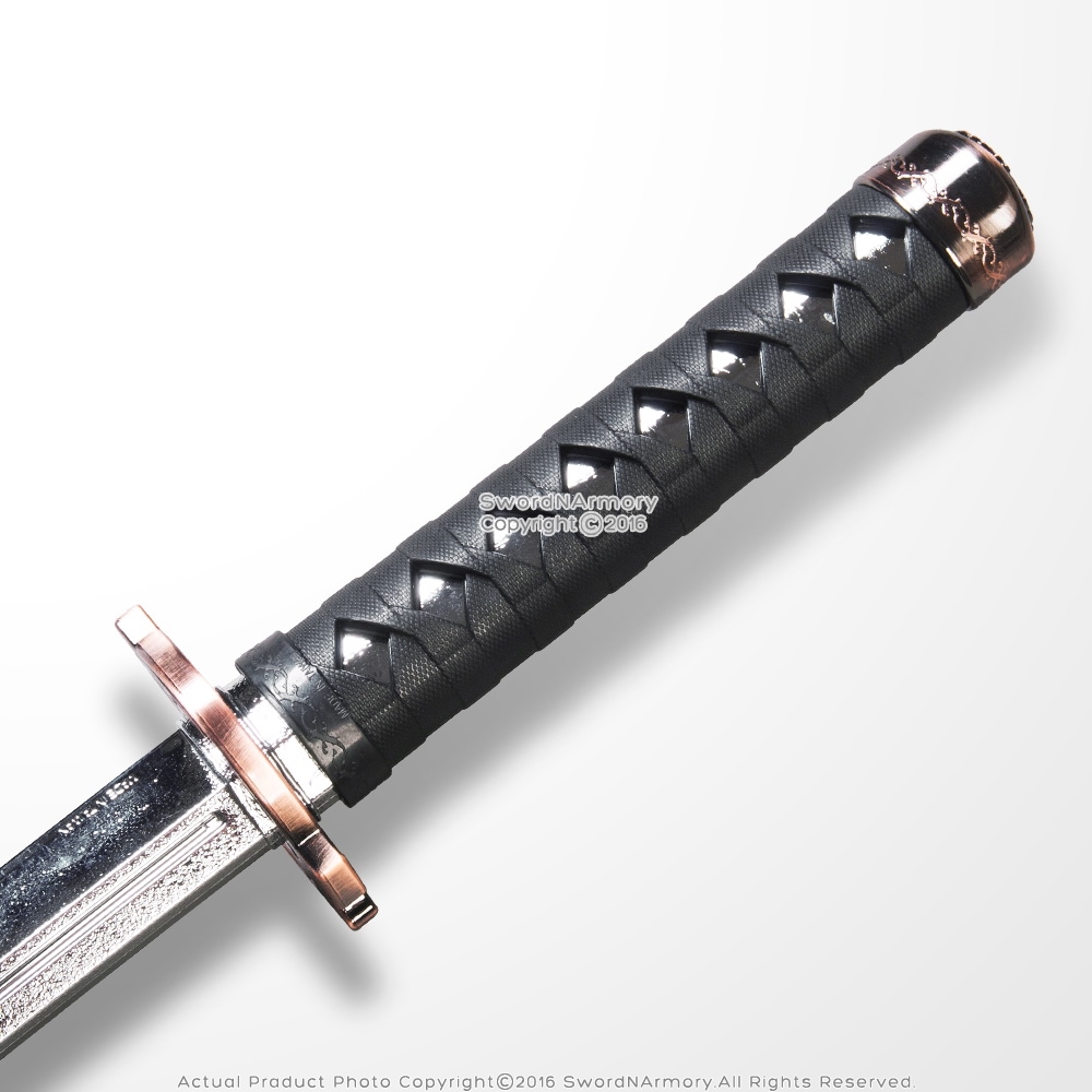 Functional 24" Polypropylene Wakizashi Samurai Katana Sparring Training Sword 