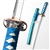 24" Wakizashi size Japanese Style Samurai Sword Short Katana Decoration Blue